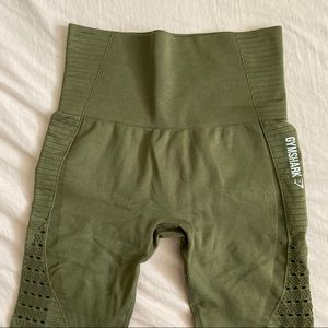 Gymshark Seamless Energy High Waist Leggings Khaki